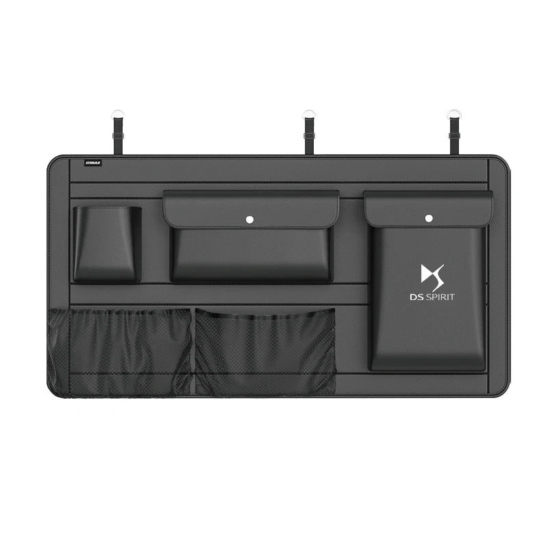For DS SUV DS6 DS7 Car Trunk Storage Bag Multifunctional Rear Seat Hanging Bag Car Trunk Storage Box Auto Interior Accessory