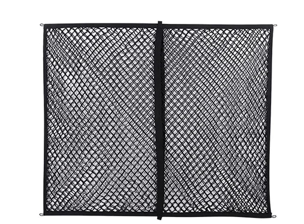 Universal Truck Bed Net Elastic Cargo Mesh Polyester Tailgate Organizer Multi Purpose Light Load Secure Transport Easy Install