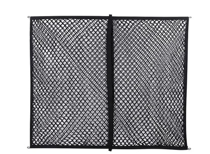Universal Truck Bed Net Elastic Cargo Mesh Polyester Tailgate Organizer Multi Purpose Light Load Secure Transport Easy Install