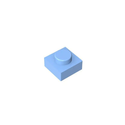 100g/588Pcs 3024 1x1 Brick Moc Short 1-Hole Color Spare Parts Compatible with Brick DIY Children's Toy Assembly Gift Box