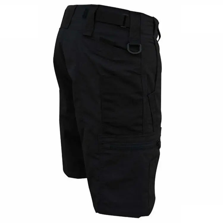 Summer Tactical Shorts Men Quick Dry Cargo Shorts Multi-Pocket Wear-Resistant Waterproof Short Trousers Outdoor Hiking Fishing