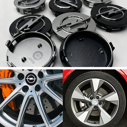 58mm/64mm Car wheel hub center cover Badge cover logo wheel hub cover For Opel Insignia Astra Antara Meriva Zafira H G Corsa