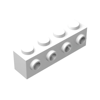 100pcs MOC Particles 30414 Brick Modified 1 x 4 with Studs on Side Building Blocks DIY Compatible Assembles High-Tech Toys