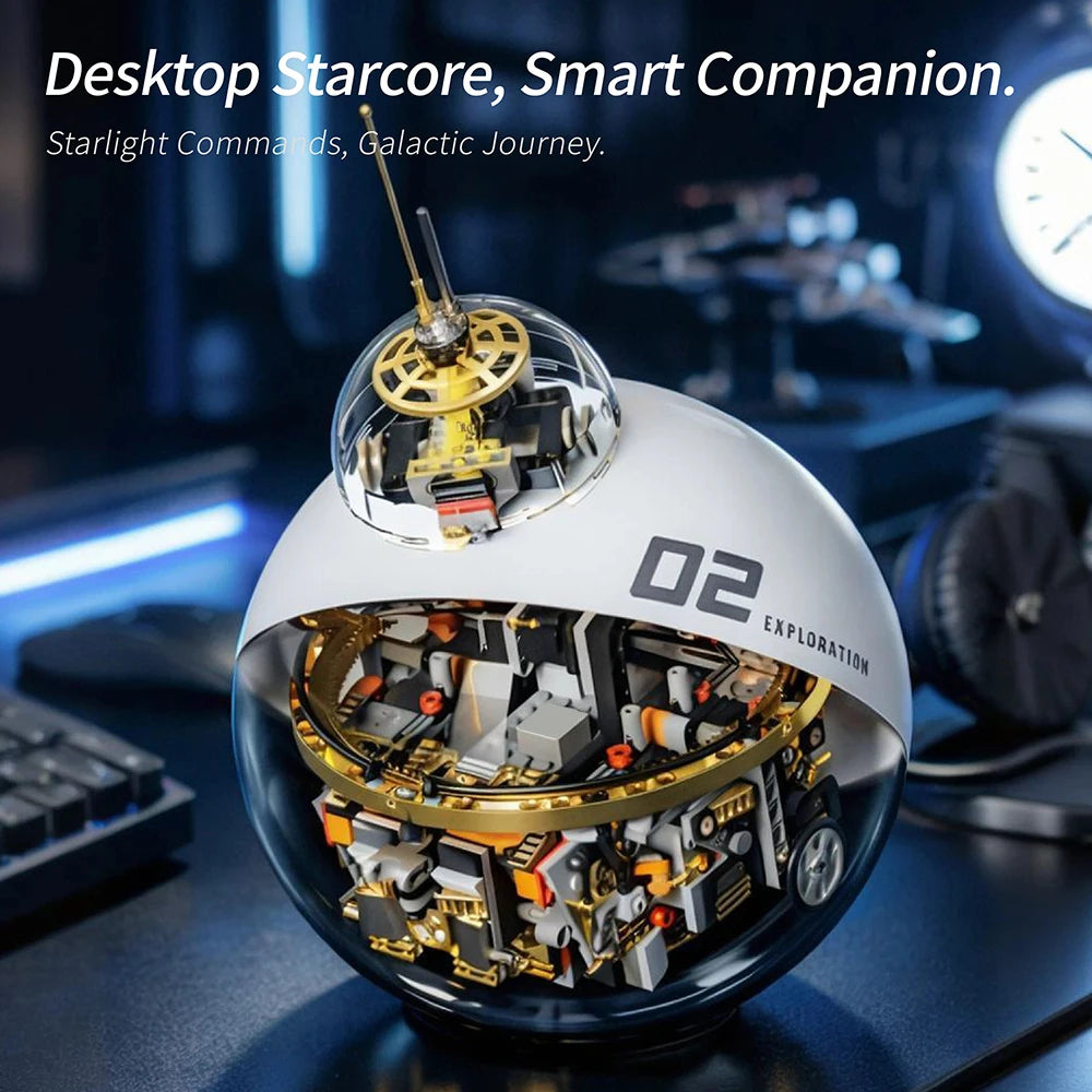 761P Programmable Robot Building Blocks Sci-Fi Programmable Diy Assemble Reconnaissance Model Can Be Remotely Controlled Gift