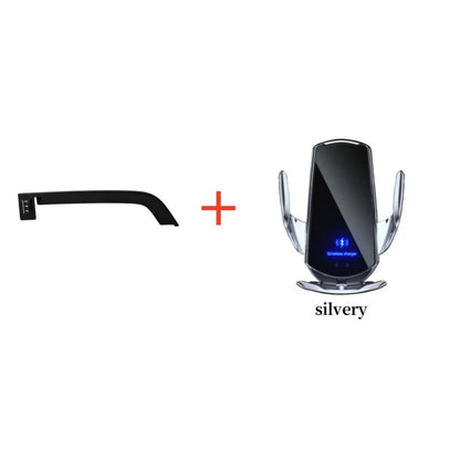 Car Phone Holder Screen Fixed Base For Hong Qi EH7 2024 Mobile Phone Support Car Mounts Wireless Charging Interior Accessories