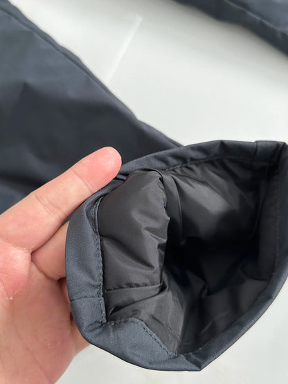 Business Commuter Men's down Pants 90 Duck down Thermal Straight Casual Trousers Long Workwear Pants Business Gentleman Style