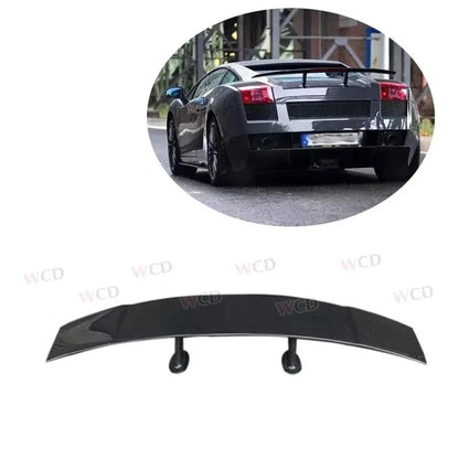 Carbon Fiber Rear Spoiler for  Gallardo LP550 LP560 LP570 Rear Trunk Lip Tail Wing Spoiler Car Bodykit