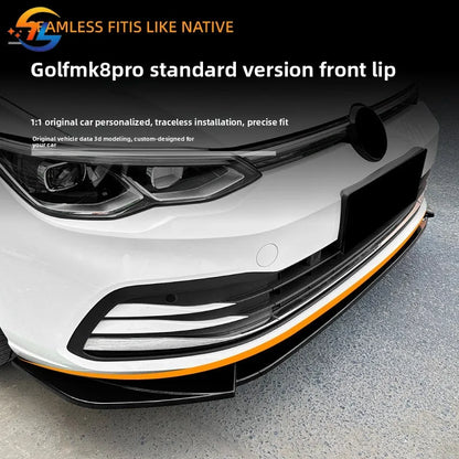 For Volkswagen Golf MK8 2020-2024 Pro Standard Edition Front Lip Spoiler Modification