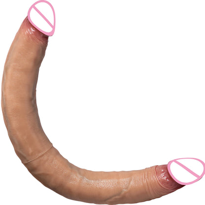 Double Ended Dildos Soft Silicone Long Dildo Penis Vaginal G-spot Massage Orgasm Dick Lesbian Masturbator Butt Plug Sex Toys 18
