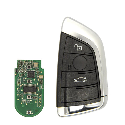 BESTKEYKeyless Go Car Key Fob For BMW 1 3 5 7 Series X1 X3 X5 X6 X7 F CAS4 CAS4+ FEM 2011-2017 PCF7945 3/4 Button 315/434/868MHZ