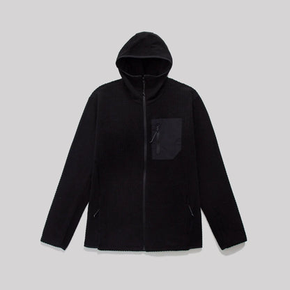 2026 Outdoor Autumn and Winter Men's and Women's Fleece Cardigans Are Casual and Versatile, with Thick and Warm Hooded Jackets