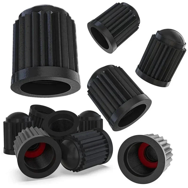 4-1000Pcs Car Tire Valve Caps High Quality Truck Motorcycle MTB Road Bicycle Tyre Rim Valve Stem Plastic Covers Car Accessories
