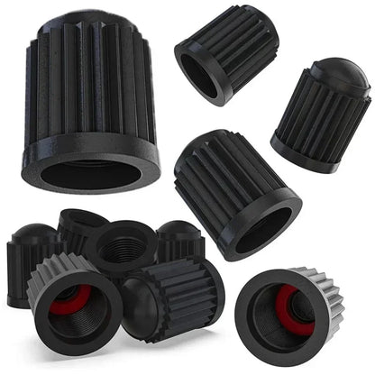 4-1000Pcs Car Tire Valve Caps High Quality Truck Motorcycle MTB Road Bicycle Tyre Rim Valve Stem Plastic Covers Car Accessories