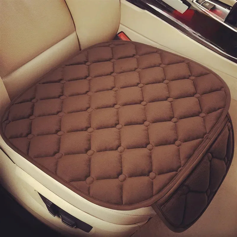 Car Seat Covers Warm Seats Cushion Protector Plush Seat Cover Autumn Winter Universal For Sedan Hatchback SUV Seat Mats