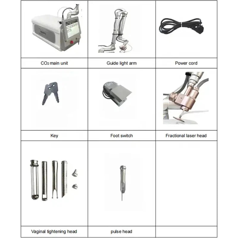 CO2 Laser Machine for Skin Carbon Peel Professional Fractional Laser Machine Portable CO2 Fractional Laser Machine Skin Firm