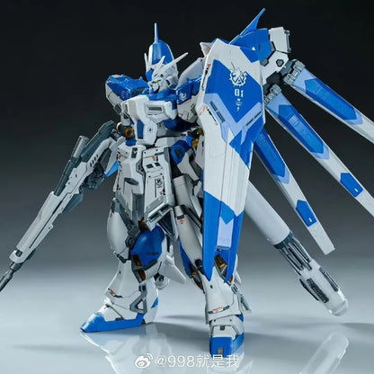 Bison Model 1/100 Enlarged Hi-V Mecha Kit Dual RG GK Armor With Extra 1/72 Head Sculpt YeNiu 6693 Assembly Model Kits Gift Toys