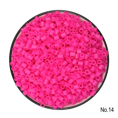 Fuse Beads Kit, 600pcs 5mm Iron Beads Set for Kids, DIY Art Craft Toys Iron Beads,  Christmas Birthday Gift for Boys and Girls