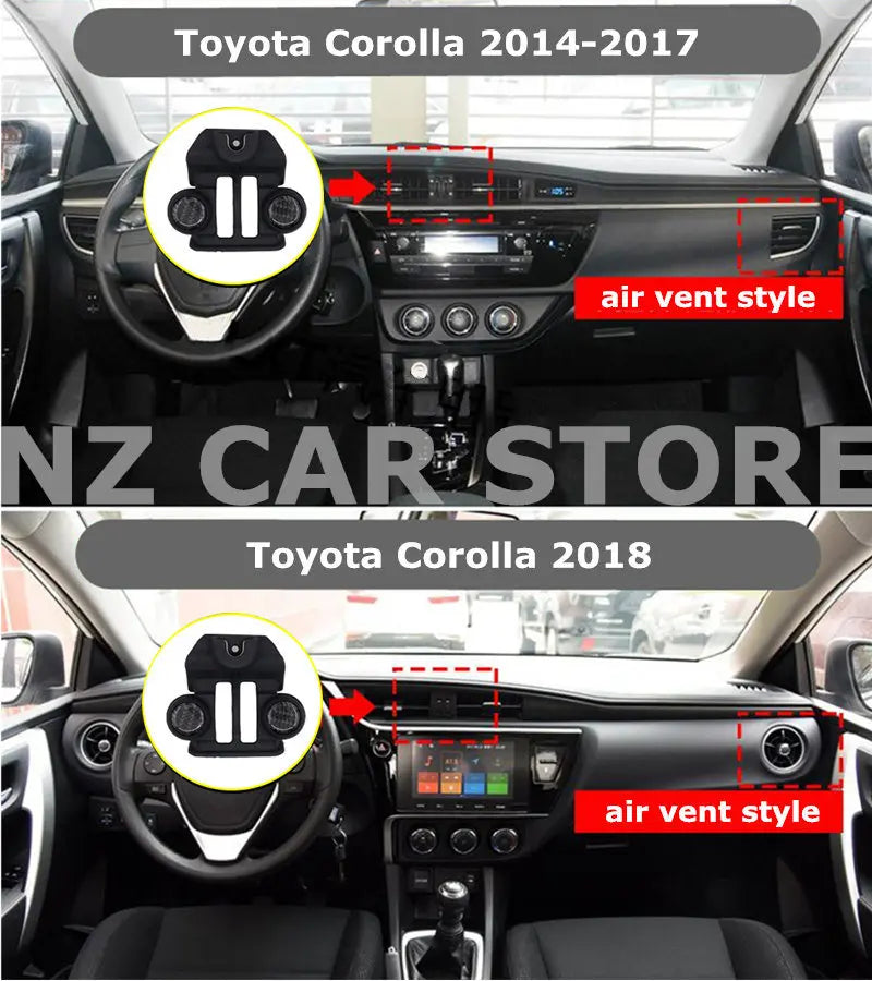 For Corolla E210 2019 2020 2021 Car Air Vent Mount Phone Holder for Mobile Phone Stable Cradle Smart Toyota  Stand Bracket