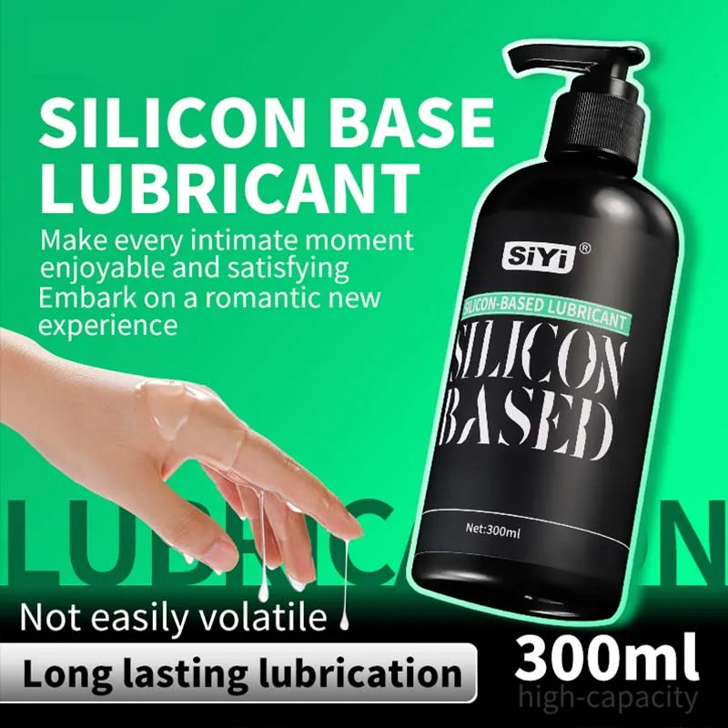 300ml Silicone Based Lubricant for Orgasim , Long-Lasting Anal Lube for Intense Sex, Suitable for Bathroom and Underwater