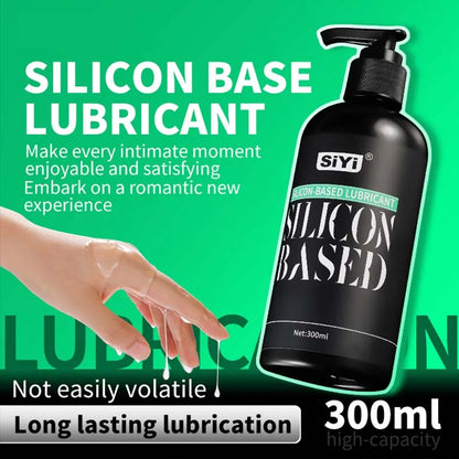 300ml Silicone Based Lubricant for Orgasim , Long-Lasting Anal Lube for Intense Sex, Suitable for Bathroom and Underwater