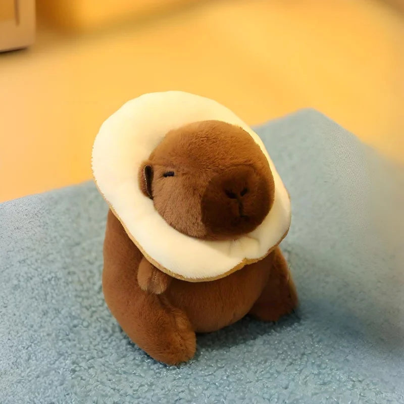 29styles Cartoon Capybara Plush Keychain Cute Stuffed Doll Toys Bag Pendant Hanging Decoration Kapila Doll Ornament Keyring Gift