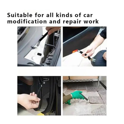 Stainless Steel & Plastic Car Audio Removal Tool 7pcs Door Panel Trim Pry Tool Set for Auto Interior Disassembly