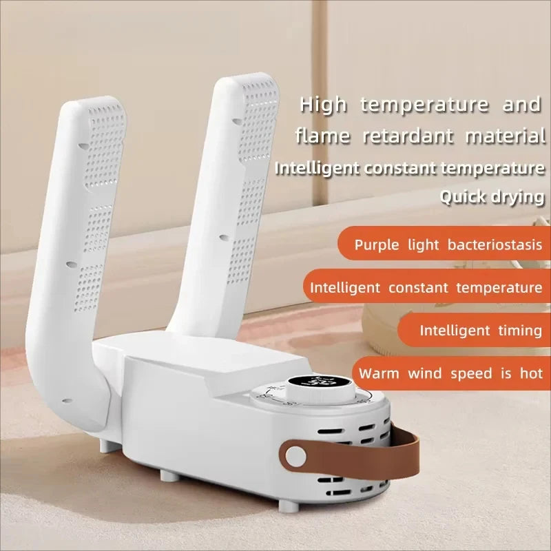 New hot shoe dryer shoe dryer folding drying retractable intelligent shoe dryer artifact can be folded and easily stored.
