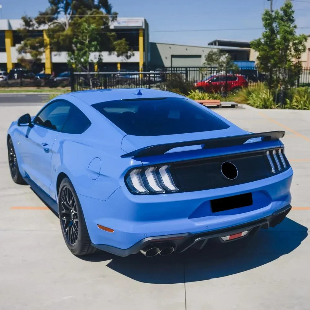 GT Style for Ford Mustang 2015 2016 2017 2018 2019 2020 2021 GT500 Refit Rear Roof Spoiler Wing Lip Posterior Tail Fin Body Kit