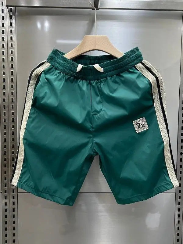 2026 New Summer Fashionable Sporty Men's Loose Five-Quarter Beach Shorts Versatile Casual Pants Urban Commute Daily Wear