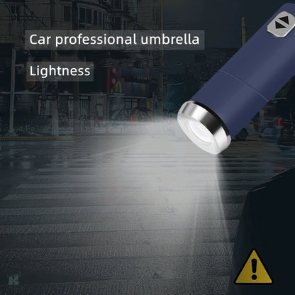 Car Umbrella With LED Flashlight Reflective Stripe Umbrella For BMW M E30 E39 E46 E90 E93 E60 F10 M5 M6 M7 X4 X5 X1 accessories
