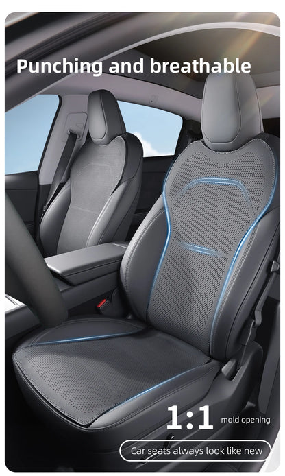 For Tesla Model Y Juniper/Model 3 Highland front and rear seat cushions,Seat cover,Car seat,protection pad Interior accessories