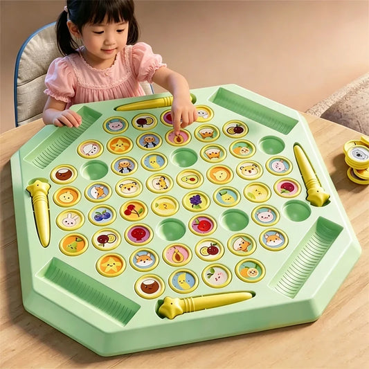 Kids Memory Games Match Board and Card Games Developing Educational Games for Children 3-6 Years Logical Thinking Learning Toy