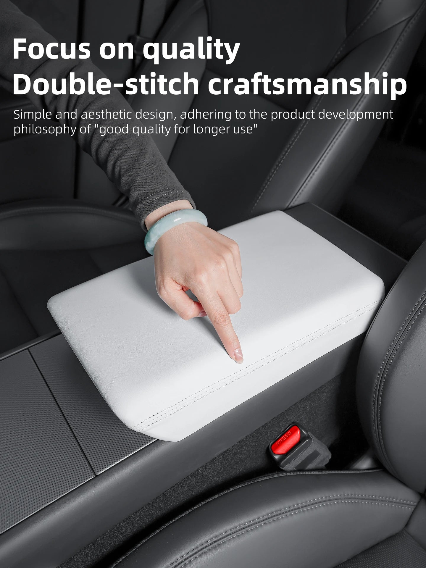 For Tesla Model YL 6 seats Armrest Box Protect Cover Center Console Anti-Scratch 2026 Automotive interior accessories