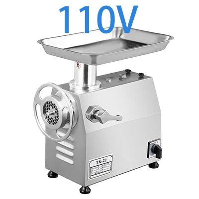BABEJING Commercial Stainless Steel Meat Grinder Fully Automatic Fresh Meat Chopper for Kitchen