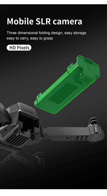 E99 Folding Drone Quadcopter Remote Control Handle Four Axis Aircraft HD 4K Photography UAV Altitude Fixation