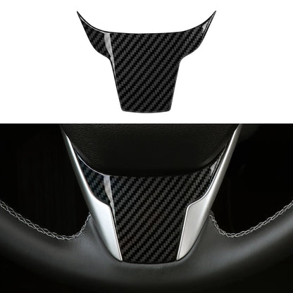 For Honda Civic 10th Gen (2016 -2021) Interior Accessories, Car Center Console Gear Shift Panel , Carbon Fiber ABS Trim Sticker
