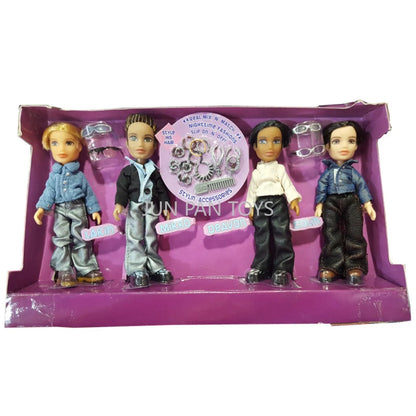 MGA Bratz Kidz Cloe Yasmin Nighty Nite Concert Lil Boyz Nighttime Style Doll Fashion Action Figure Collectible Model Child Toy