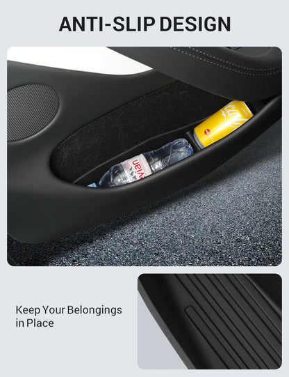 New Door Side Storage Box Front Rear Door Handle Armrest Tray Organizer for 2026 2025 Tesla Model Y Juniper Model 3 Model YL Y L
