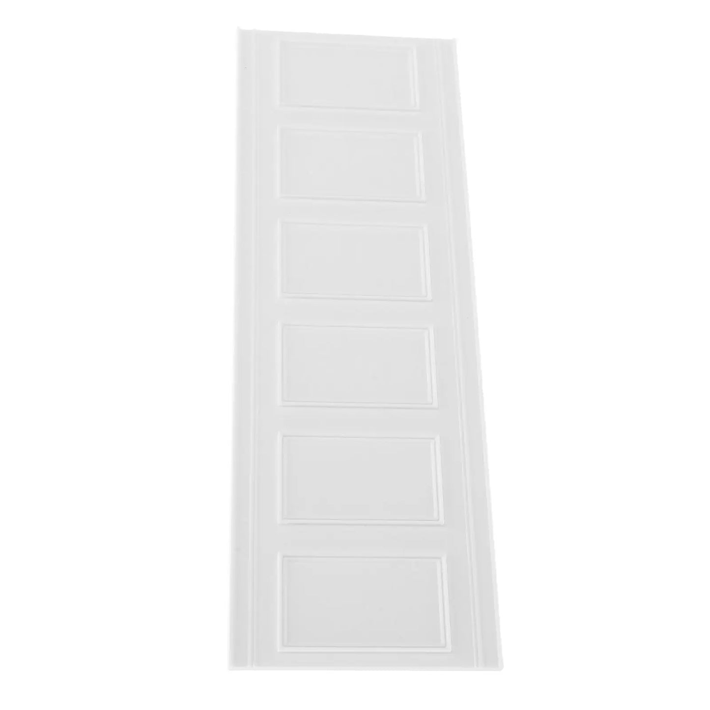 Dollhouse Stick on Skirting Board Baseboard Peel and Trim Molding Self-adhesive