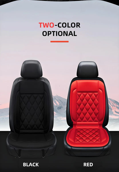 12V Car Heating Seat Cushion Seat Covers Winter Car Seat Heater  Car Accessories Heating Pads Universal Available In Black Red