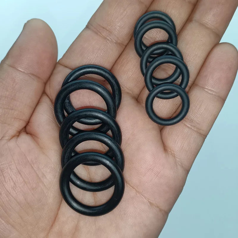 Rubber O Ring Set Gaskets Seal Nitrile Rubber Bands High Pressure O-Rings Repair Kit Sealing Elastic Band O Rubber Rings