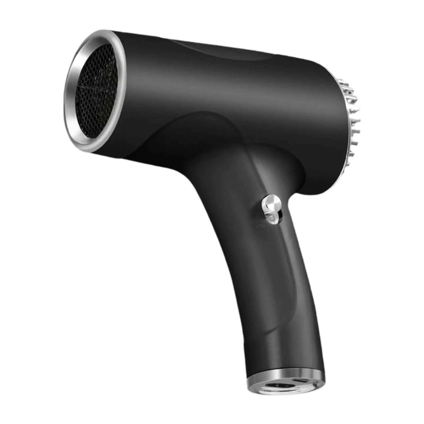 Rechargeable Cordless Hair Dryer Two Speeds Portable Powerful Blow Dryer for Home Dormitory Travel Use