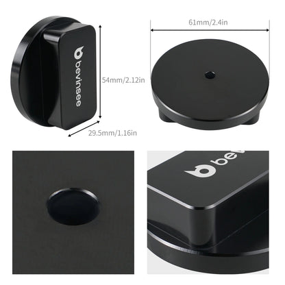 BEVINSEE Aluminum Floor Jack Pad Adapter for BMW F10 F11 F20 F22 F30 F31 F32 F33 F36 F40 G30 G20 E92 E91 E87 E46 E39 X5 E70/F15