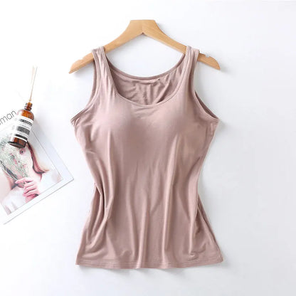NHKDSASA Seamless Lingerie Women Vest Solid Crop Top Push Up Padded Bralette Woman Vest Basic Comfortable Soft Underwear 4XL