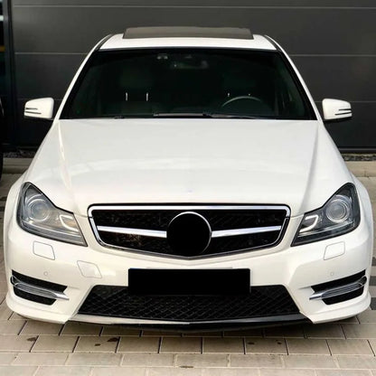 XVIP Front Bumper Grille Hood Grille For Mercedes Benz C W204 C43 2008-2014 C180 C200 C250 C300 AMG GTR Diamond Style Grille