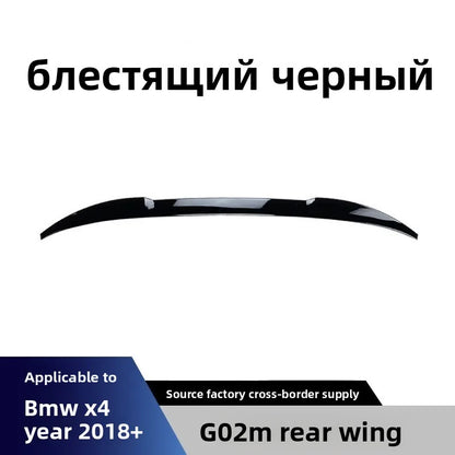 For BMW X4 G02 X4 M 2018+ Rear Spoiler Wing Trim Upgrade Stylish Durable High Quality Automotive Modification Accessories