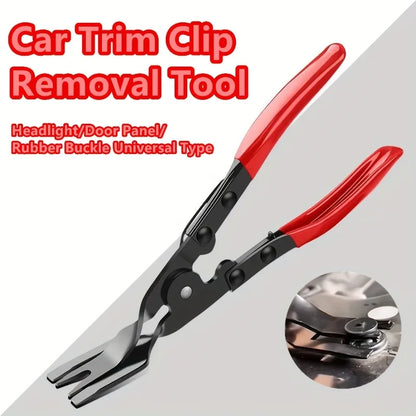 Car Trim Clip Removal Tool, Auto Pliers Fastener Remover Panel Door Dashboard Plastic Rivet  Pry Bar Tool Repair Clamp Buckle