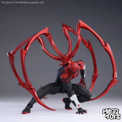 Hot Mess Toy Superior Spider-Man Doctor Octopus Action Figure - Handmade Collectible Toy For Children's And Fans By Peter Parker