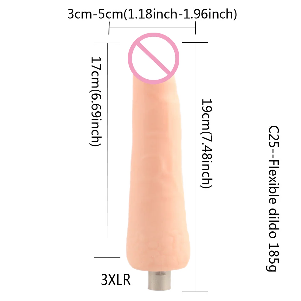 Dildo-Entry-Level Sex Machine A2/F2/F3 Accessories 3XLR Accessories Dildos Suction Cup Sex Products For Women And Men