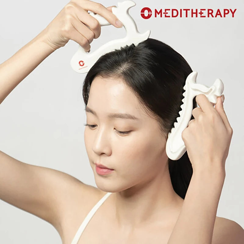 Ceramic Gua Sha Board Skin Scraping Tools Face Massager Whole Body Carving Guasha, Body Massage Tool
